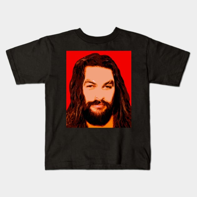 jason momoa Kids T-Shirt by oryan80